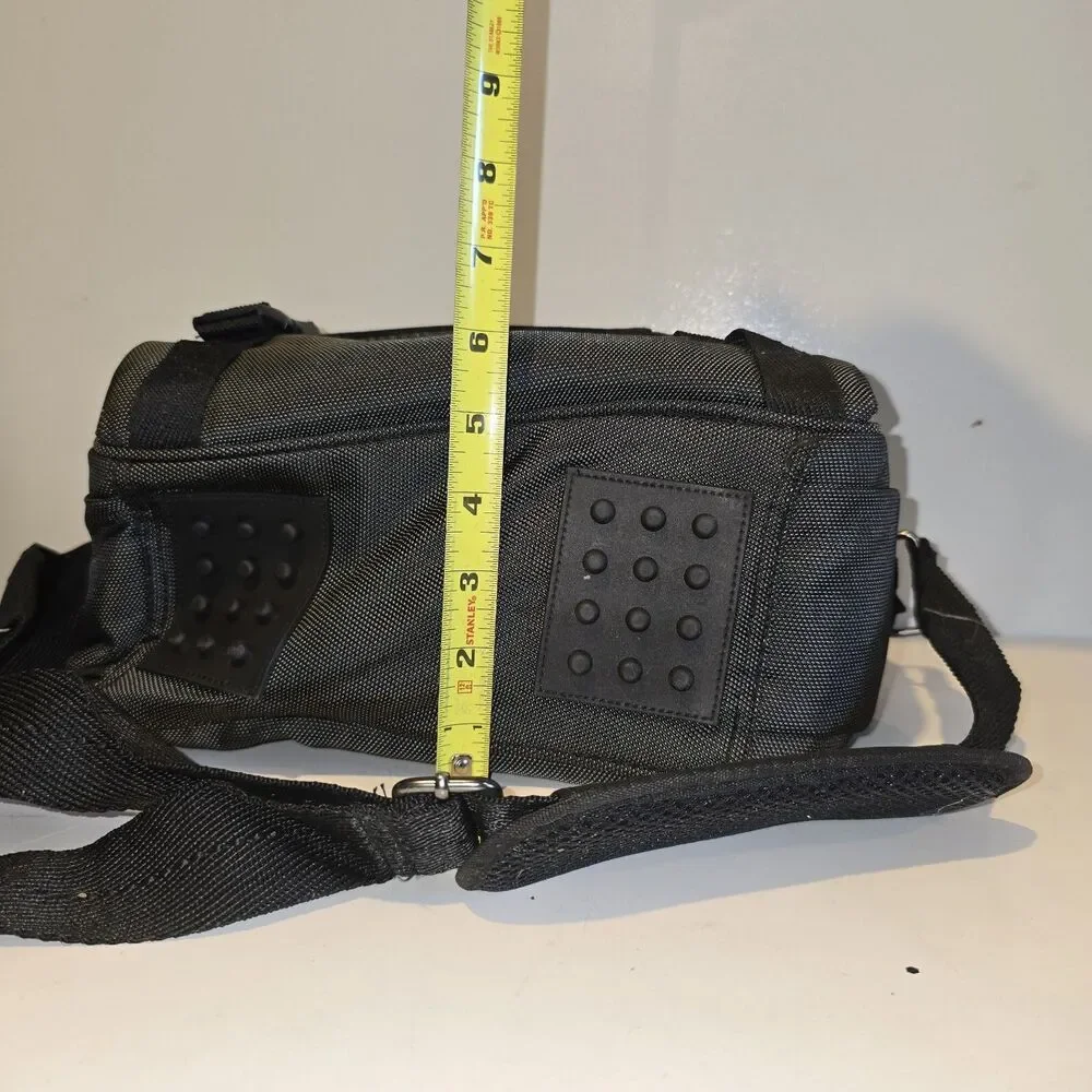 Nikon DSLR Shoulder Hand Bag Case Canvas Black Adjustable With Starter DVDS
